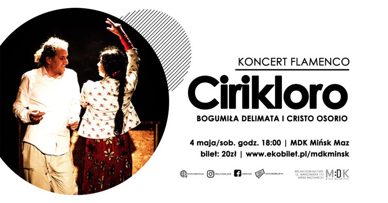 Cirikloro - koncert flamenco w MDK